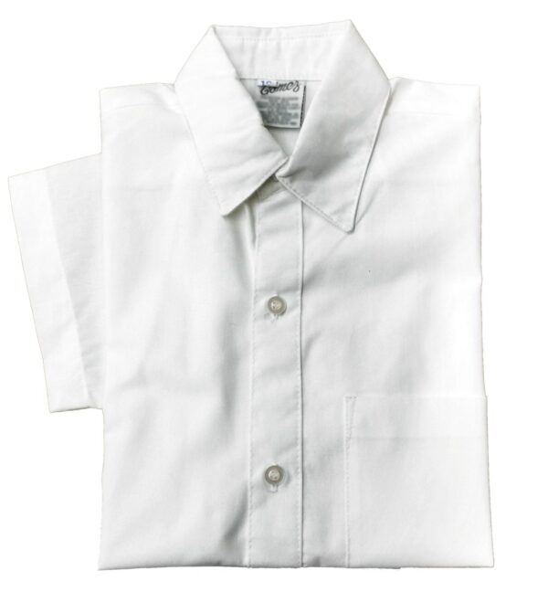 camisa manga corta blanca