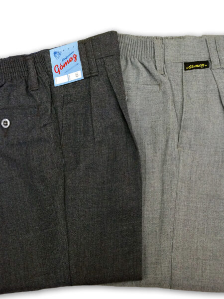 Pantalon Casimir polilana gris uniforme escolar