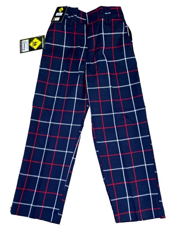 Pantalon escolar escocés gomez A004 vinca